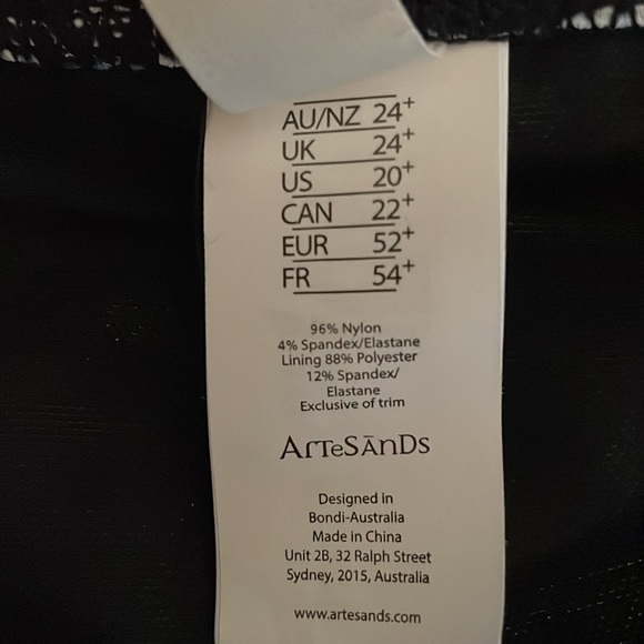 New ArteSands Cantata Curvy Fit Forte Swim Bottom - Picture 6 of 6